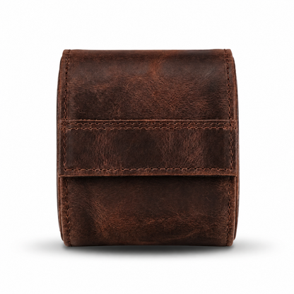 Etui na zegarki w stylu vintage, ze skóry bydlęcej, ujęcie 27