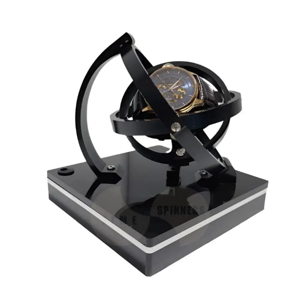 Rotomat na 1 zegarek z akrylu, otwarty, z obrotem 360°, rozmiar męski