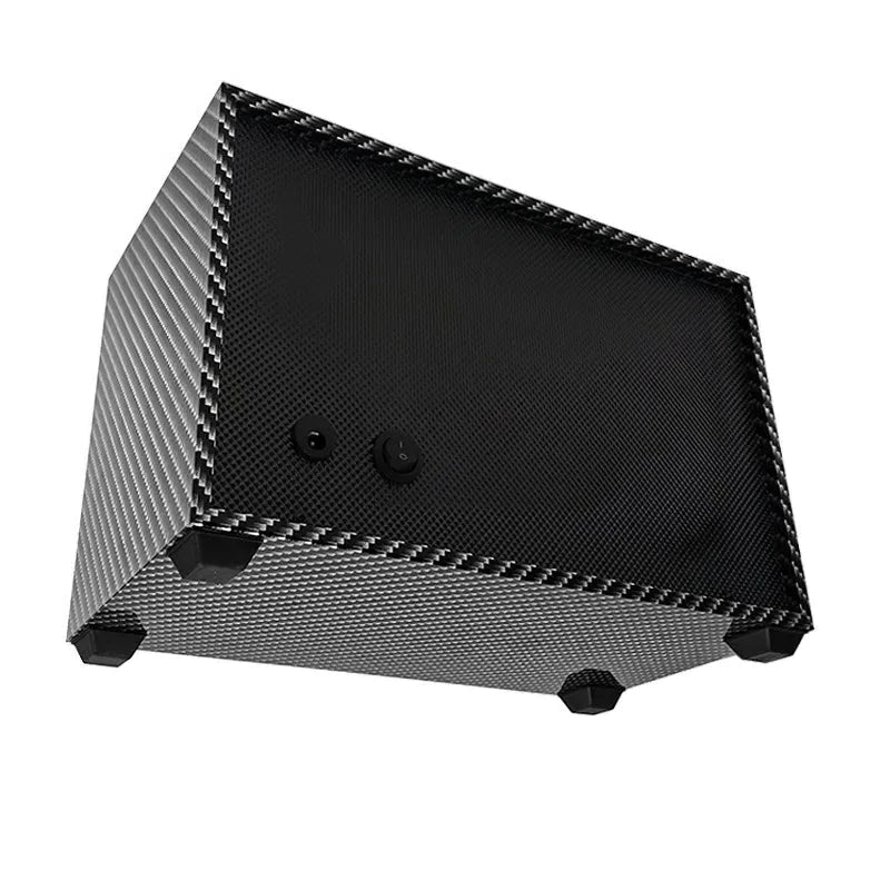 Rotomat na 2 zegarki w stylu vintage, z podświetleniem LED, ujęcie 2