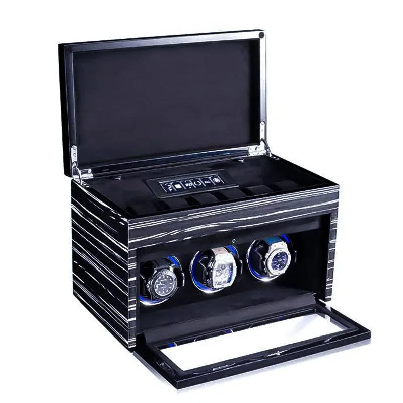 Rotomat na zegarki w formie kolumny, z panelem LCD i pilotem, ujęcie 20